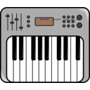 download Synth clipart image with 270 hue color