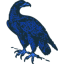 download Golden Eagle clipart image with 180 hue color