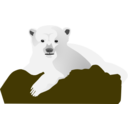 download Knut The Polar Bear clipart image with 0 hue color