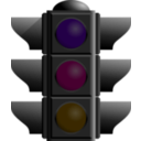 download Traffic Lights Turned Off clipart image with 270 hue color