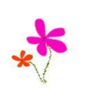 download Flowers Yellow And Red clipart image with 315 hue color