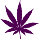 download Cannabis clipart image with 180 hue color