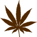 download Cannabis clipart image with 270 hue color