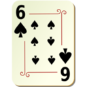 download Ornamental Deck 6 Of Spades clipart image with 0 hue color