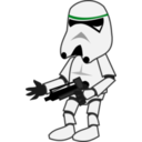 download Comic Characters Stormtrooper clipart image with 135 hue color