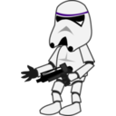 download Comic Characters Stormtrooper clipart image with 270 hue color