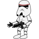 download Comic Characters Stormtrooper clipart image with 0 hue color