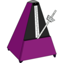 download Metronome clipart image with 270 hue color