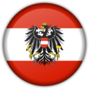 Austrian Flag Button