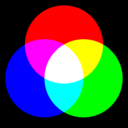 download Circle Rgb Color Mix clipart image with 0 hue color