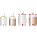 download Homebrewing Fermenters clipart image with 0 hue color