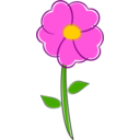 download Flower Flor clipart image with 0 hue color