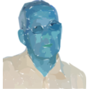 download Grandpa clipart image with 180 hue color