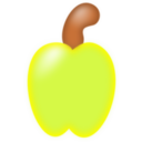 download Plastic Cashew Fruit clipart image with 0 hue color