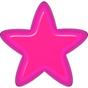 download Yellow Star clipart image with 270 hue color