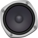 download Audio Speaker clipart image with 270 hue color