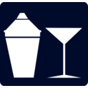download Cocktail Icon Martini Icon clipart image with 225 hue color