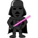 download Comic Characters Darth clipart image with 315 hue color