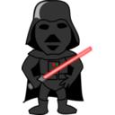 download Comic Characters Darth clipart image with 0 hue color
