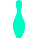 download Bowling Pin Orange clipart image with 135 hue color