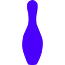 download Bowling Pin Orange clipart image with 225 hue color