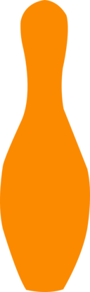 Bowling Pin Orange