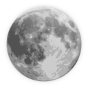 Weather Icon Full Moon