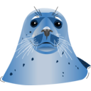 download Seal Brown clipart image with 180 hue color
