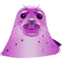 download Seal Brown clipart image with 270 hue color