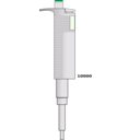 download Eppendorf Automatic Pipette clipart image with 270 hue color