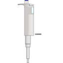 download Eppendorf Automatic Pipette clipart image with 0 hue color