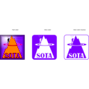 download Sota clipart image with 270 hue color