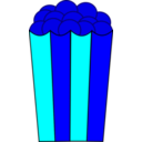 download Popcorn clipart image with 180 hue color