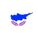 download Flag Of Cyprus clipart image with 180 hue color