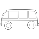 download Autobus clipart image with 0 hue color