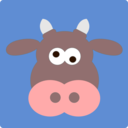 download Cow For Linus clipart image with 0 hue color