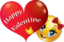 Valentine Girl Smiley Emoticon