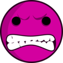 download Angry Face Cara Enfadada clipart image with 315 hue color