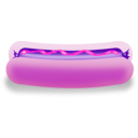 download Hot Dog clipart image with 270 hue color