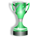download Trophy clipart image with 90 hue color