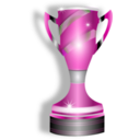 download Trophy clipart image with 270 hue color
