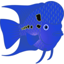 download Flowerhorn Fish 2 clipart image with 225 hue color