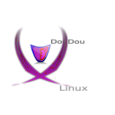 download Doudoulinux Logo Fabian Lewis P clipart image with 180 hue color