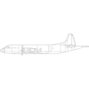 download Lockheed P 3 Orion Aircraft clipart image with 90 hue color