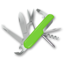download Swiss Army Knife clipart image with 90 hue color