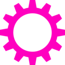 download Cogwheel Symbol By Rones clipart image with 315 hue color