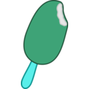 download Popsicle clipart image with 135 hue color