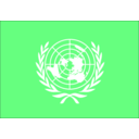 download Flag Of The United Nations clipart image with 270 hue color