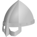 download Viking Spectacle Helmet clipart image with 225 hue color