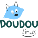 download Doudou Linux Logo V1 clipart image with 180 hue color